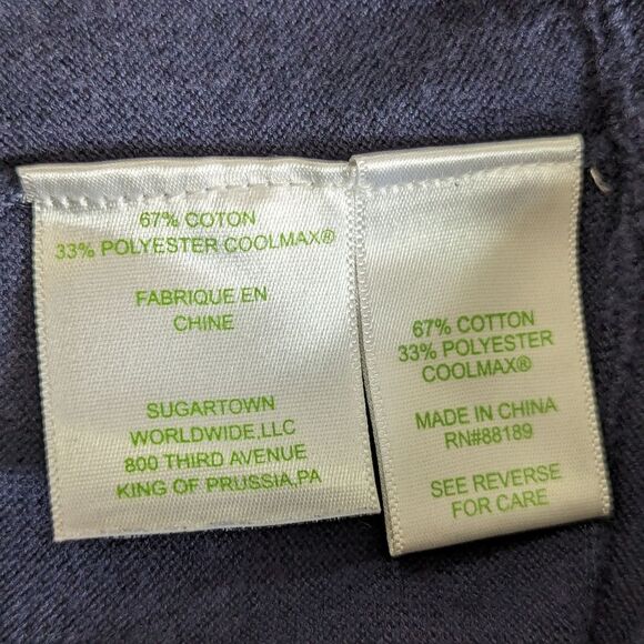 Lilly Pulitzer Oversized Tasseled Colene Sweater Navy Blue Knit Lightweight S - Picture 8 of 8